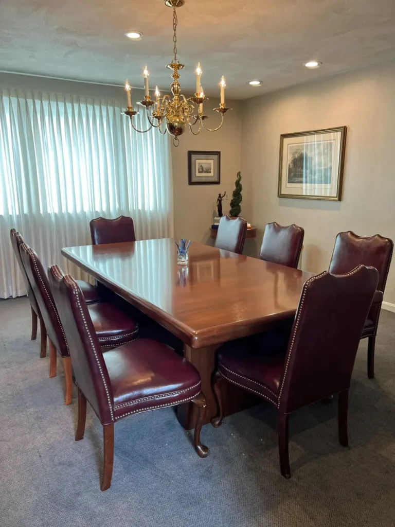 conference room at Massachusetts law firm of Cicatelli & Cicatelli, Stoneham estate planning attorney